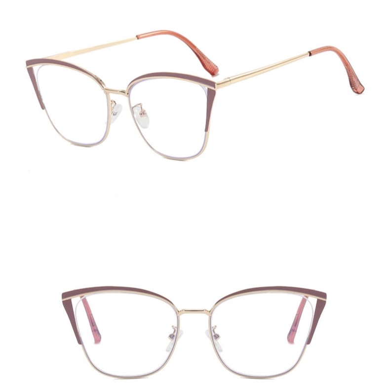 Kacamata Korea 2334 Kacamata Cat Eye, Kacamata Minus Normal , Kacamata Gaya Anti Radiasi Kaca Mata Minus Wanita Pria / BS