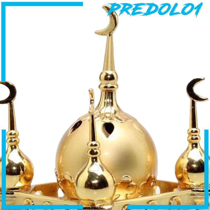 [Predolo1] Ornamen Interior Mobil Kerajinan Tangan Model Masjid Untuk Hadiah Liburan Rumah