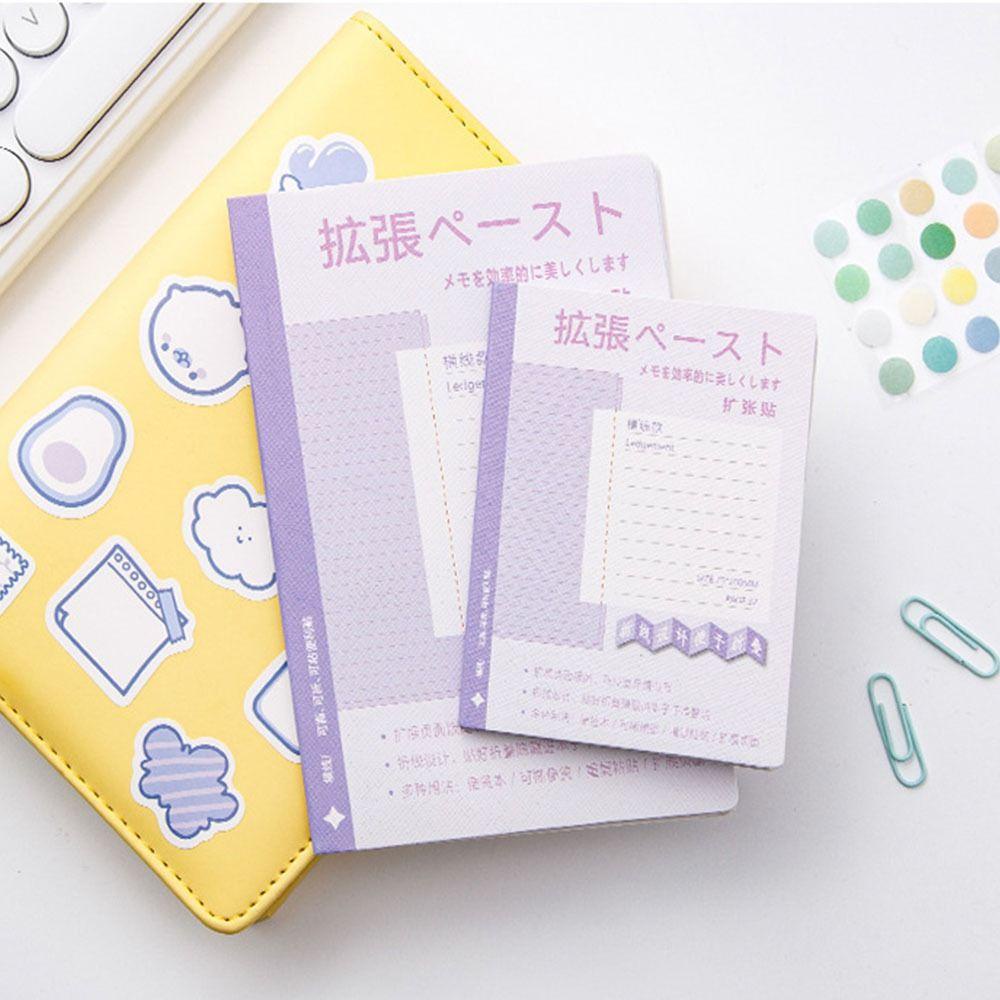 Lanfy Memo Pad Anak Multiwarna N Times Lengket Perlengkapan Kantor Alat Tulis Siswa Stiker Dapat Ditulis