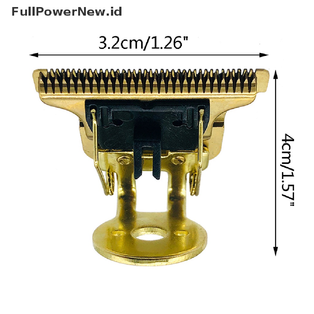 Power T-Shaped Hair Clipper Blade Dengan Stand T9 Blade Trimmer Pengganti Kepala Clipper ID