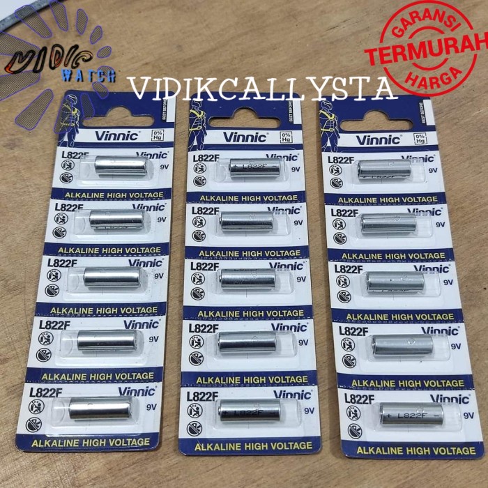 BATU BATTERY 29A L822F 822 9V ASLI ORIGINAL ORI