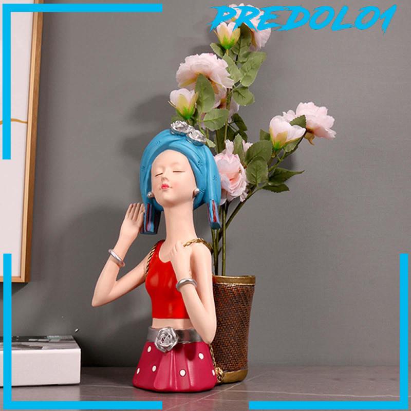 [Predolo1] Figurine Ornamen Patung Meja Gaya Nordic Untuk Kabinet TV Rumah