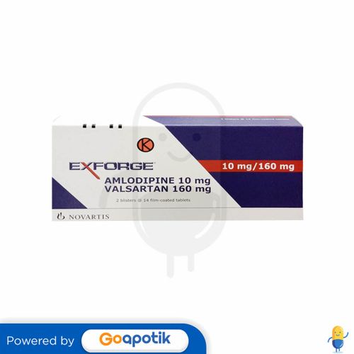 EXFORGE 10/160 MG BOX 28 TABLET