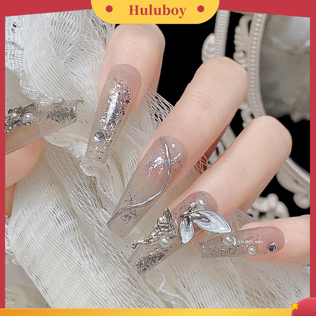 {In Stock} 10Pcs Dekorasi Nail Art Berlian Imitasi Hias Mudah Di Tempel Fadeless Anti-Oksidan Jatuh-resistance DIY Sayap Malaikat Kupu-Kupu Nail Art Sayap Aksesoris Untuk Salon Kuku