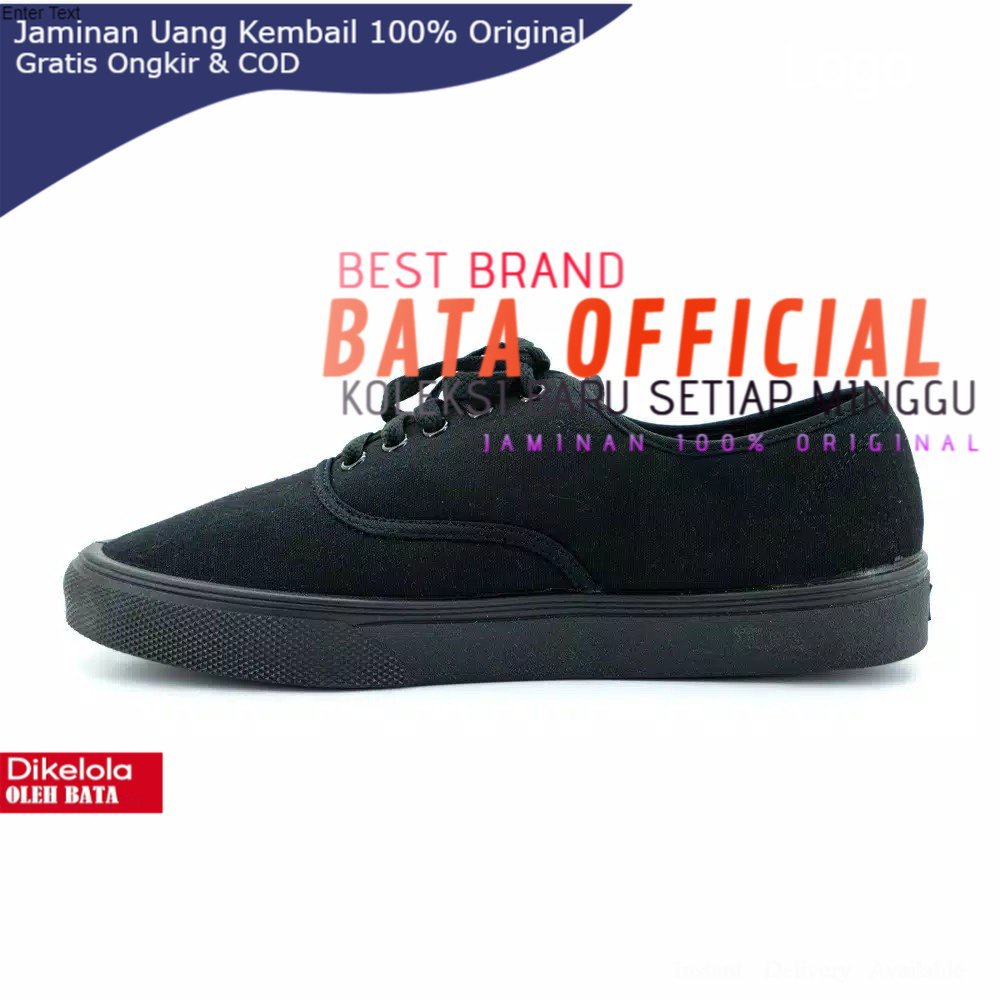 North Star Sepatu Anak Vampers Jr Bts Black  - Bata sepatu north star black 489-6636