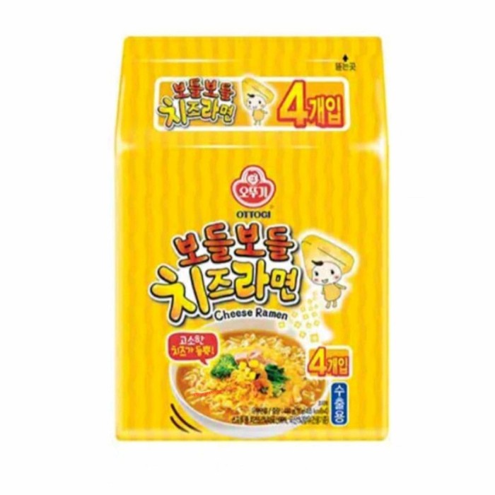 

[NEW] cheese ramen ottogi multi isi 4 pcs
