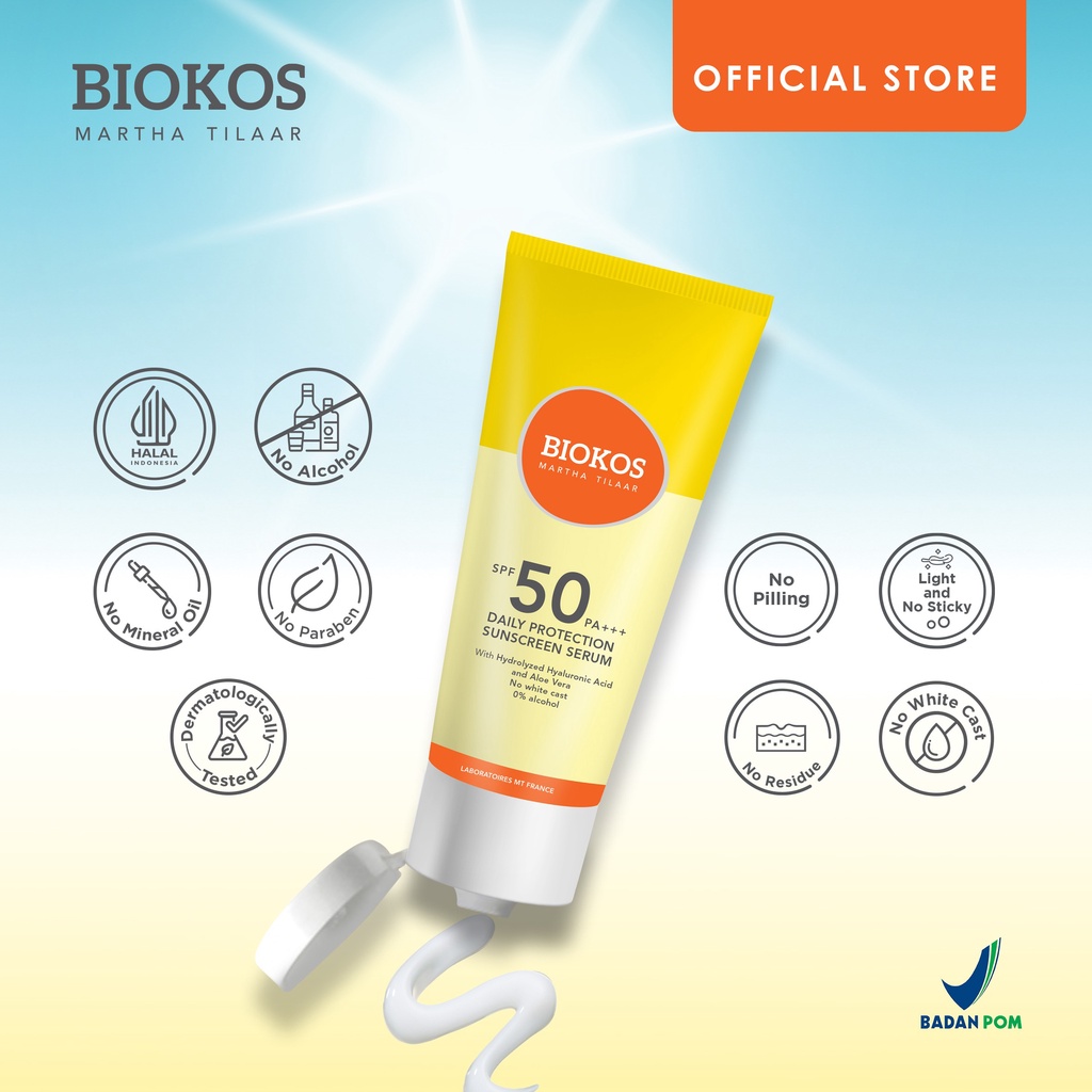 Biokos Daily Protection Sunscreen Serum SPF 50