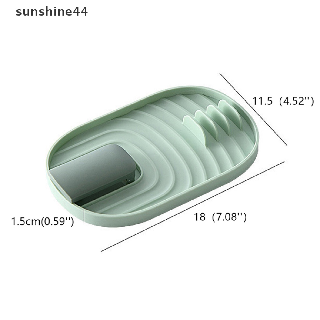 Sunshine Rak Penyimpanan Sekop Tutup Panci Rak Spatula Tutup Panci Dapur Praktis Sederhana Rak Penyimpanan Multifungsi ID