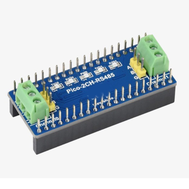 Zzz 2-Channel RS485 Modul Extension Board UART Ke RS485 Untuk Raspberry Pi Pico SP3485 Transceiver Standar Pico Header