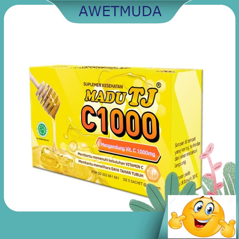 

BPOM-CH ️ ️ MADU TJ Sachet C1000 / Panas Dalam (1 BOX ISI 5 SCH) GRATIS ONGKIR