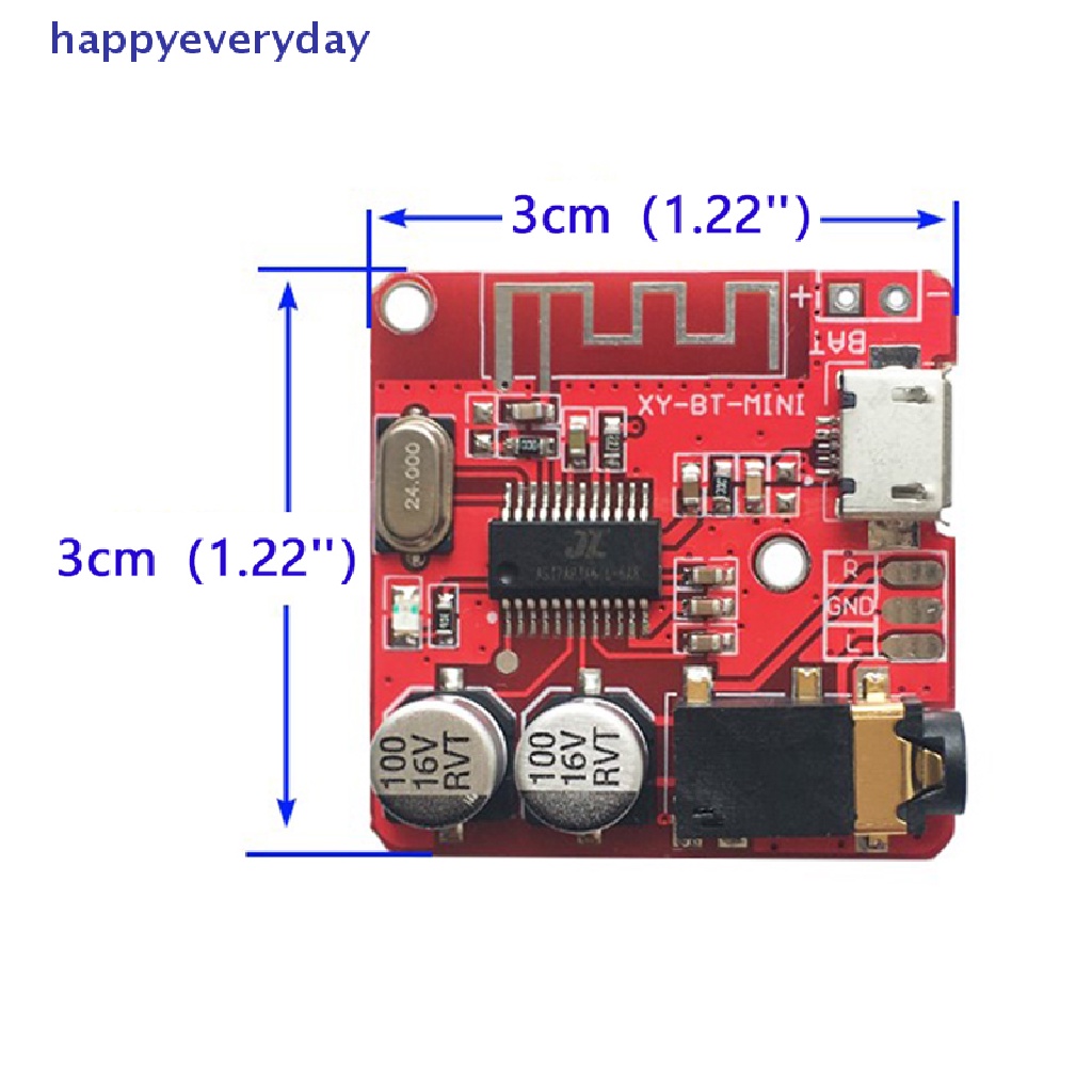 [happy] Vhm-314 Bluetooth Audio Receiver Board-5.0 Mp3 Lossless Decoder Board DIY Kits [ID]