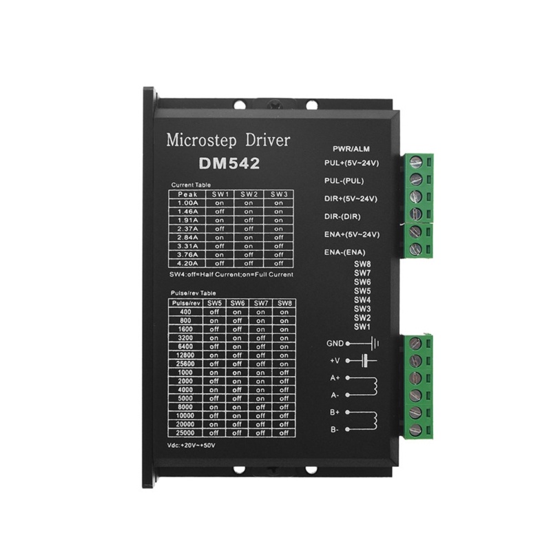 Zzz DM542 Digital Motor Driver 42a Untuk 42 57 Stepper Motor CNC Mesin Ukir NEMA17 23 Controller Bukan TB6600