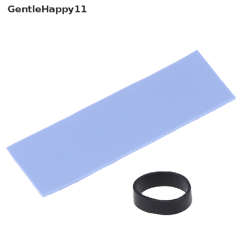 Gentlehappy 1Set M.2 NGFF NVMe 2280pcie SSD Pendingin Aluminium Heat Sink Dengan Thermal Pad id