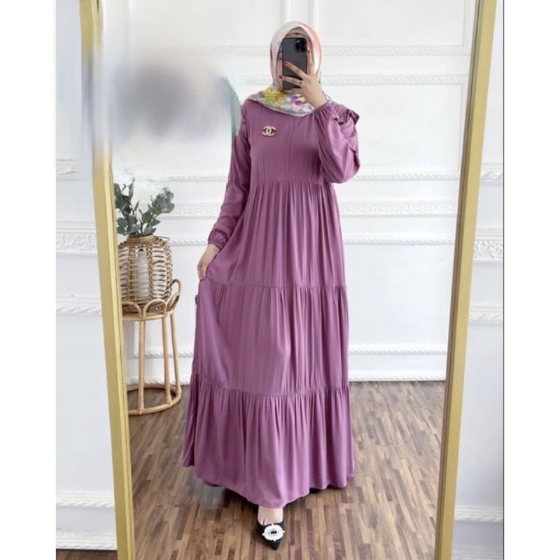 AMEENA DRESS MAXY HYURA DRESS MAXY CRINGKEL
