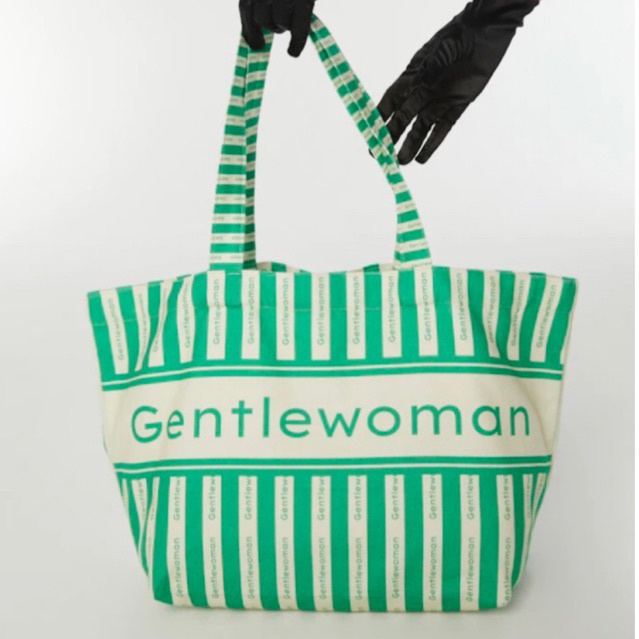 TOTEBAG WANITA BAHAN KANVAS TULISAN GENTLE WOMAN / TAS KULIAH MUAT LAPTOP / TAS KERJA ESTETIK / TAS VIRAL BANGKOK / TAS WANITA IMPORT THAILAND / READYSTOCK GENTLEWOMEN CANVAS TOTE &amp; MICRO / GENTLEWOMAN STRIPE TOTE BAG / HANDBAG VINTAGE / BIG TOTE BAG