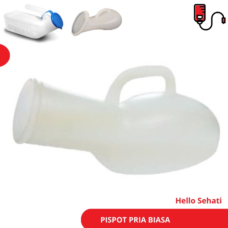 Onemed Pispot Pria Anak Dewasa Laki Laki Orang Tua Tempat Urine Urin Kencing Kapasitas 2 Liter