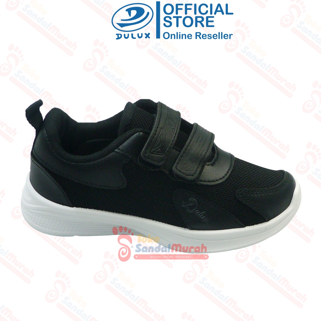 Toko Sendal Murah - Sepatu Sekolah Hitam Putih Uk 28 - 35 / Sepatu Olahraga Anak / Sepatu Anak Nyaman Model Prepet [Toko Sendal Murah BX 1066]
