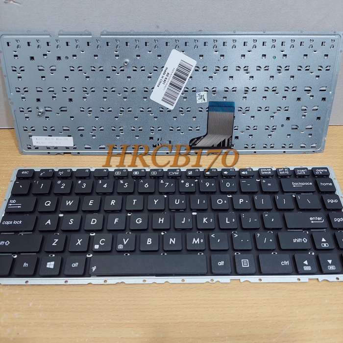 Keyboard laptop ASUS K401 A401 A401L K401L K401LB HITAM -HRCB