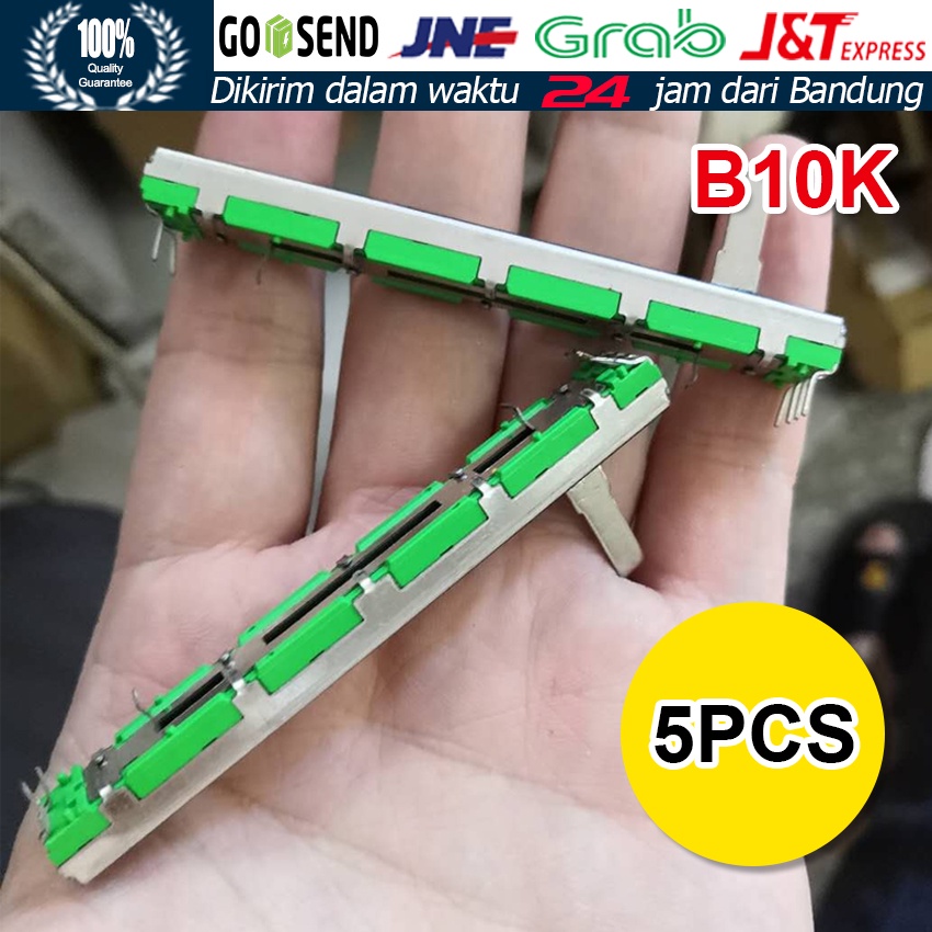 Potensio Geser 7.5 cm fader mixer 10k B103 original Mixer Yamaha Behringer soundcraft Mackie Asley G