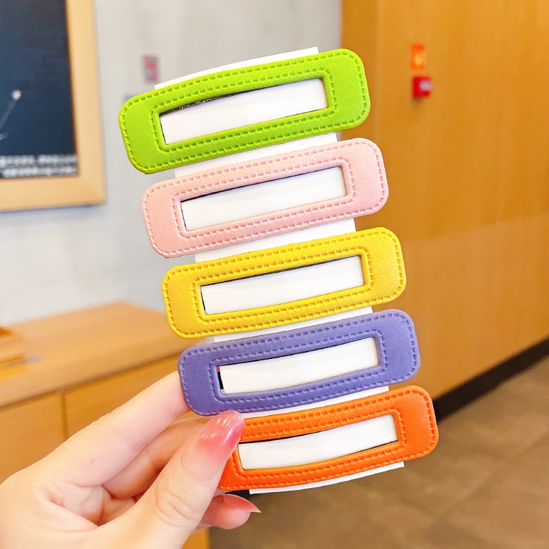 2023new Hair Clip Female Poni Samping Folder Belakang Kepala Jepit BB Rambut Patah