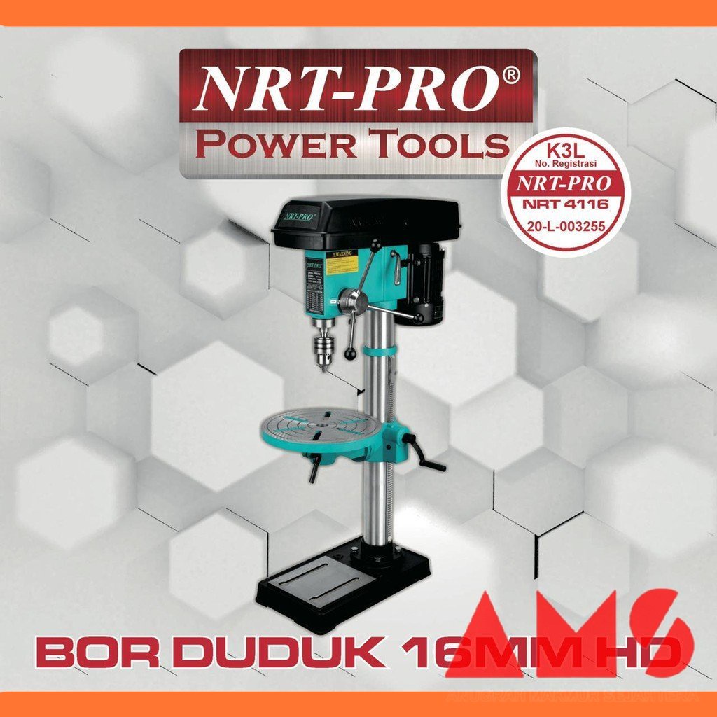 Bor duduk 16mm termurah merk nrt-pro 4116HD