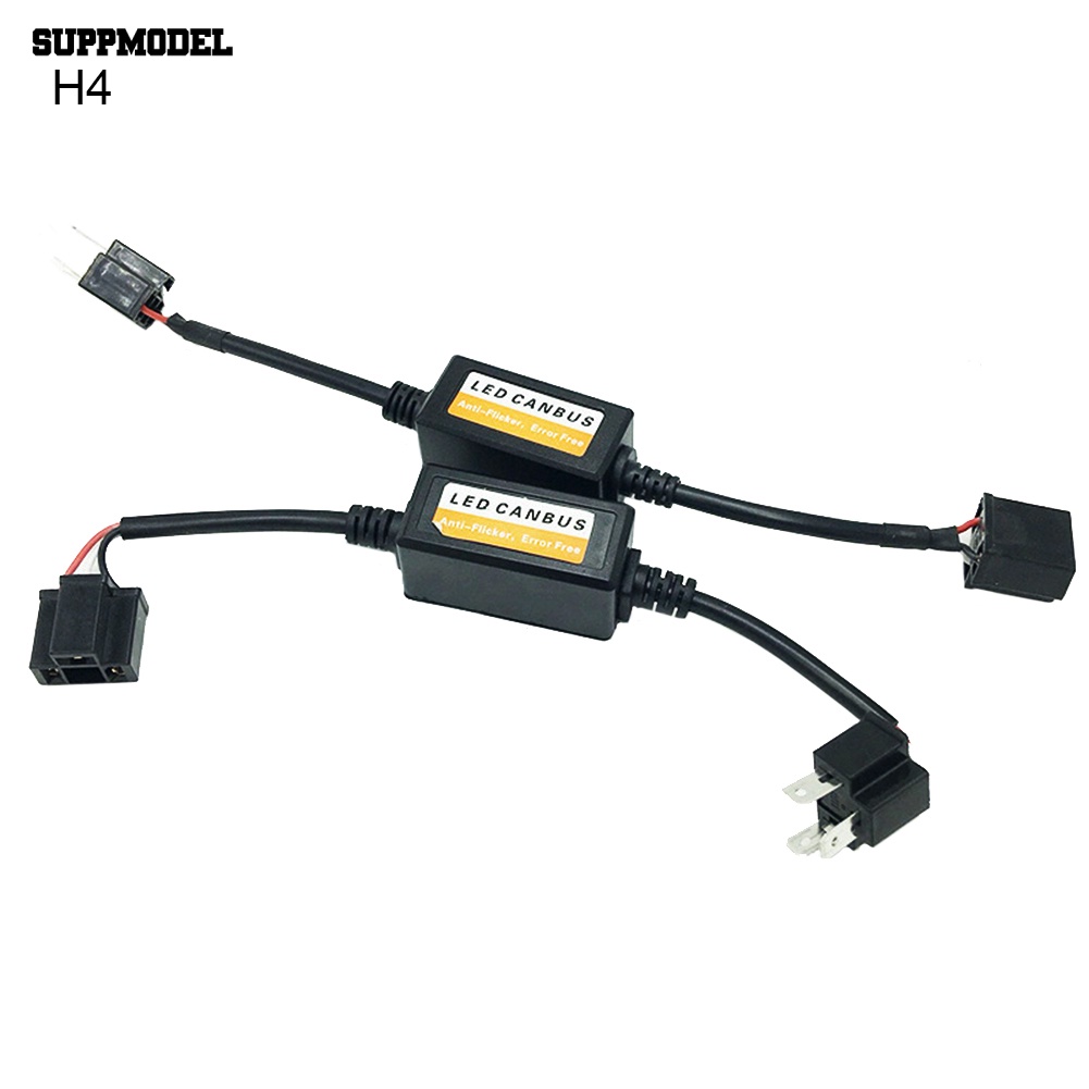 Suppmodel 1pasang H1 H4 H7 H11 9005/9006mobil Auto Error Free LED Headlight Canbus Decoder