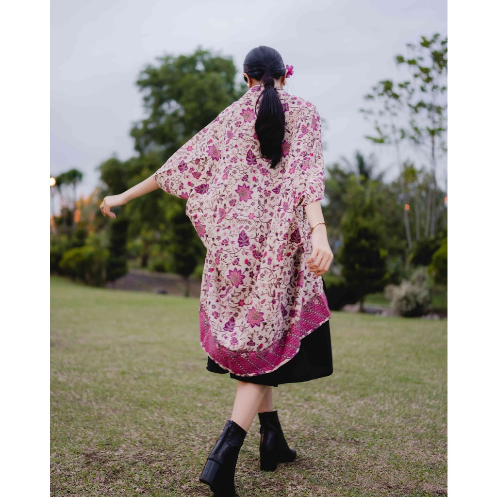 RATU - Sekar Purple Batik Outer