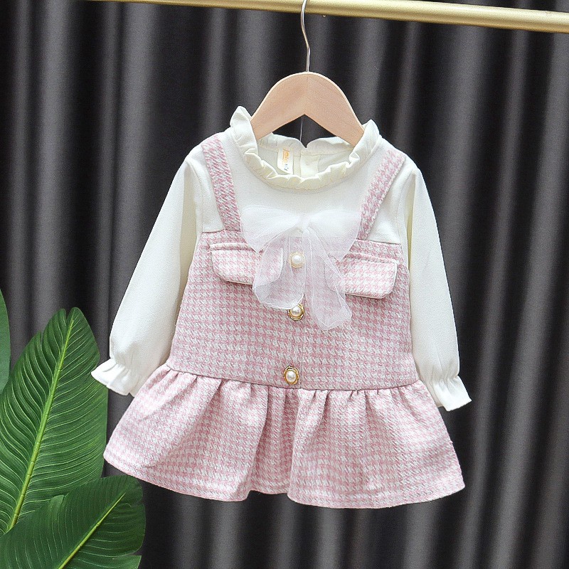 6-36bln DRESS ANAK [KUALITAS IMPOR] GAUN BAYI ELEGAN PESTA ANAK BAYI PEREMPUAN Bi 5,6