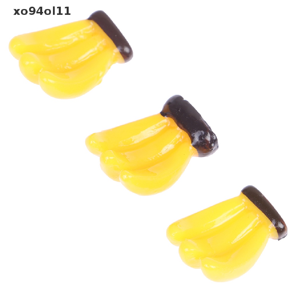 Xo 1:12rumah Boneka Miniatur Buah Pisang Tomat Berpura Main Aksesoris Makanan Mainan OL