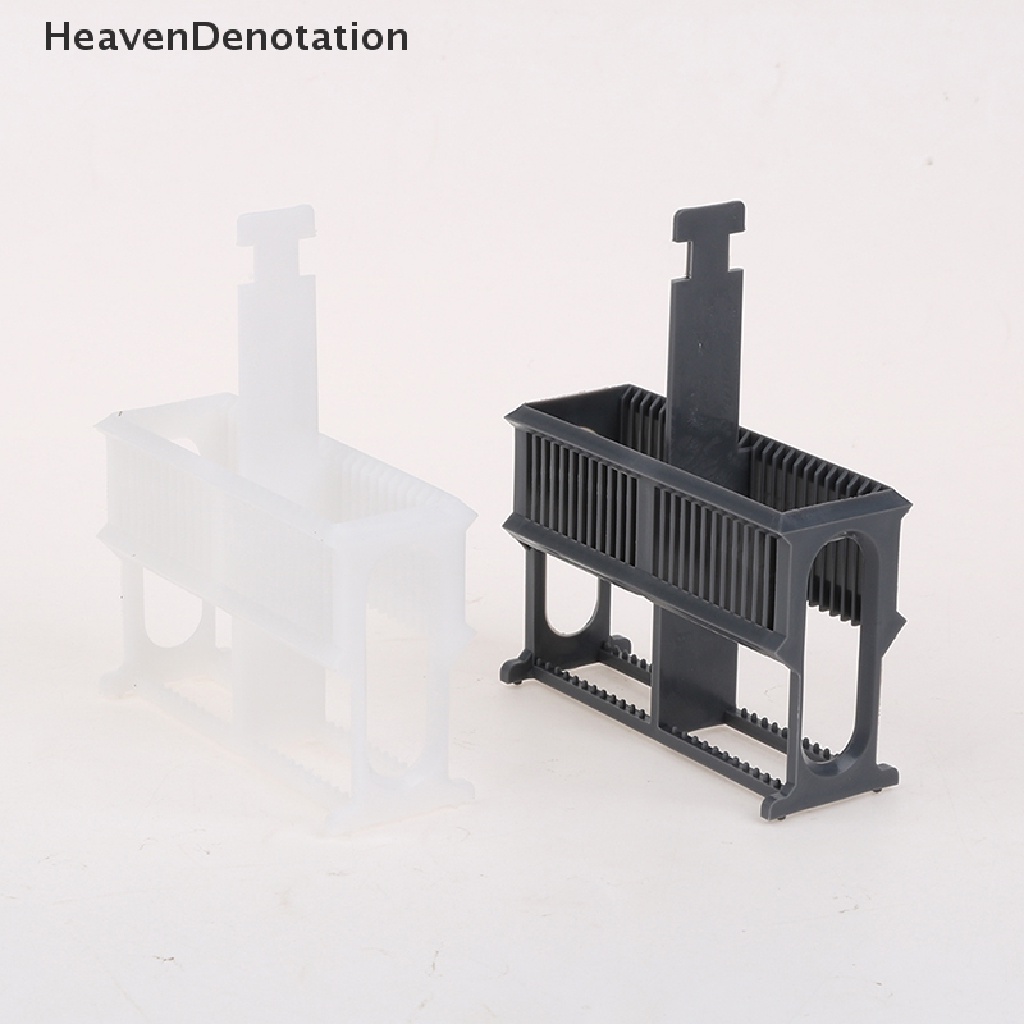 [HeavenDenotation] Rak Toples Patri 24slot Untuk Slide Mikroskop, Slides Staining Rack Dish Set HDV