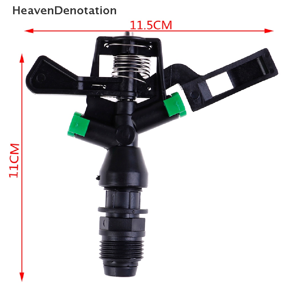 [HeavenDenotation] 1per2 &quot;Rotag sprinkler rocker nozzle sprinkler Irigasi Kebun Pertanian HDV