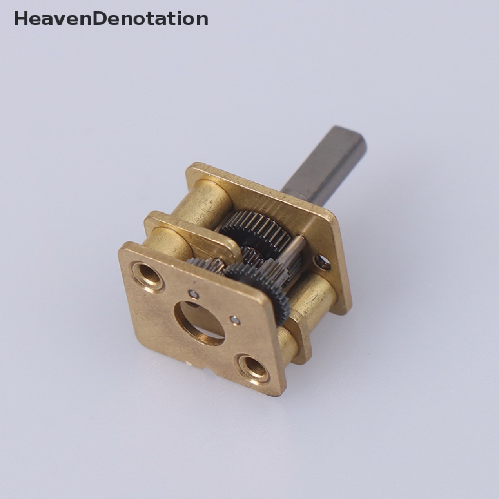 [HeavenDenotation] 2pcs All metal gear reducer N20 reducer gearbox Suku Cadang Motor N20 Geared Motor HDV