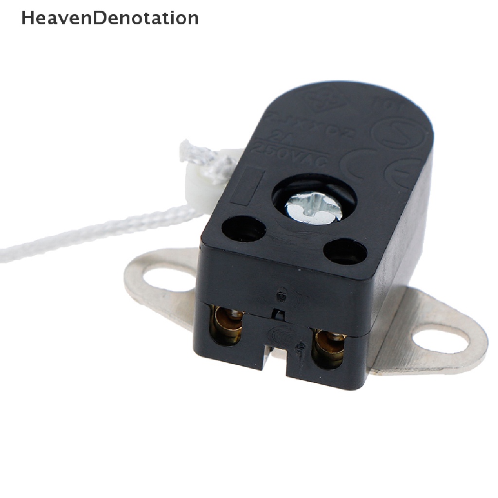 [HeavenDenotation] Saklar Kabel Tarik Untuk Lampu Dinding Bedside Lamp Open Single Pull Control Rope Switch HDV