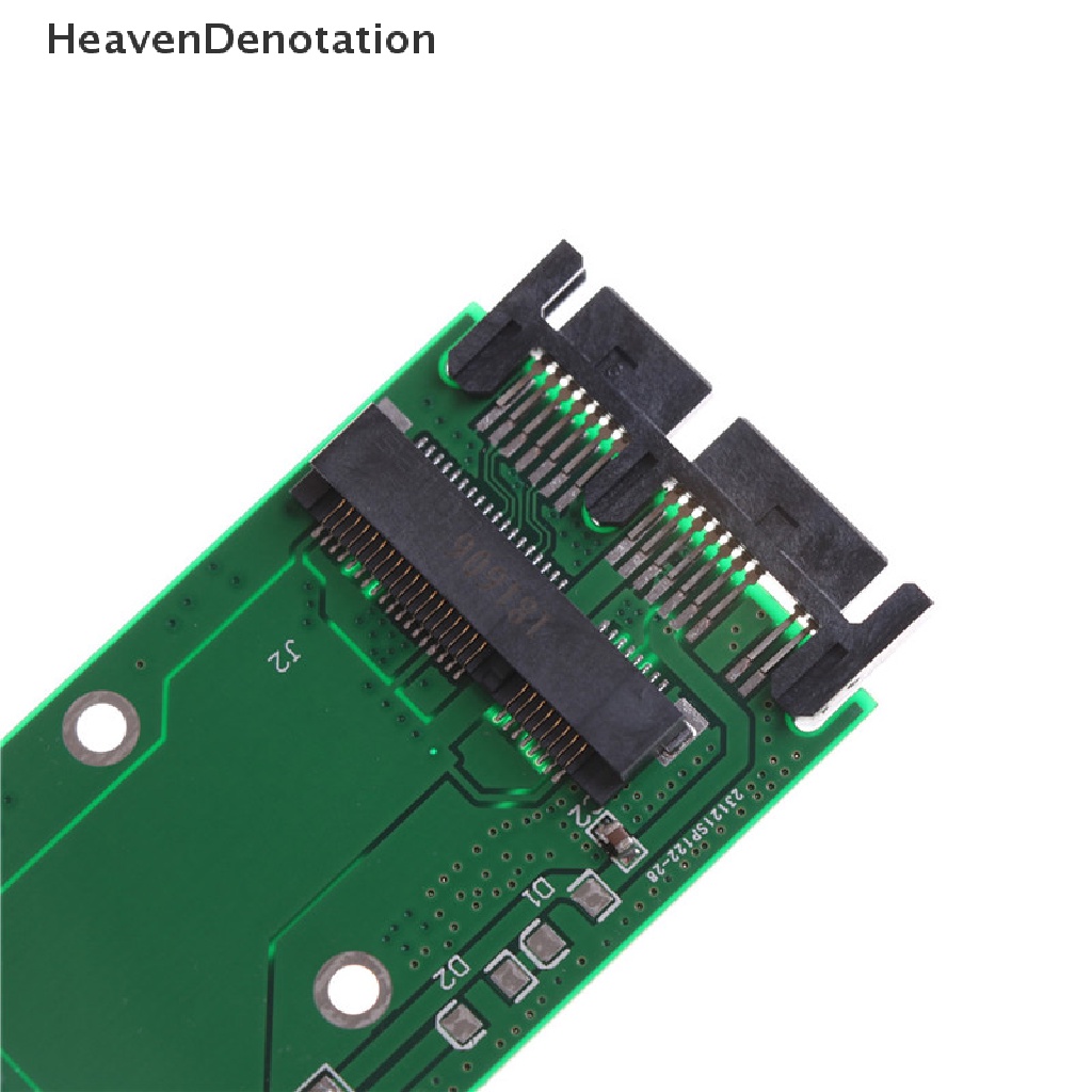 [HeavenDenotation] Mini Pcie Pci-e mSATA SSD Ke PCBA Kartu Converter Adaptor Micro SATA 1.8 &quot; 0 0 0 0 0 HDV