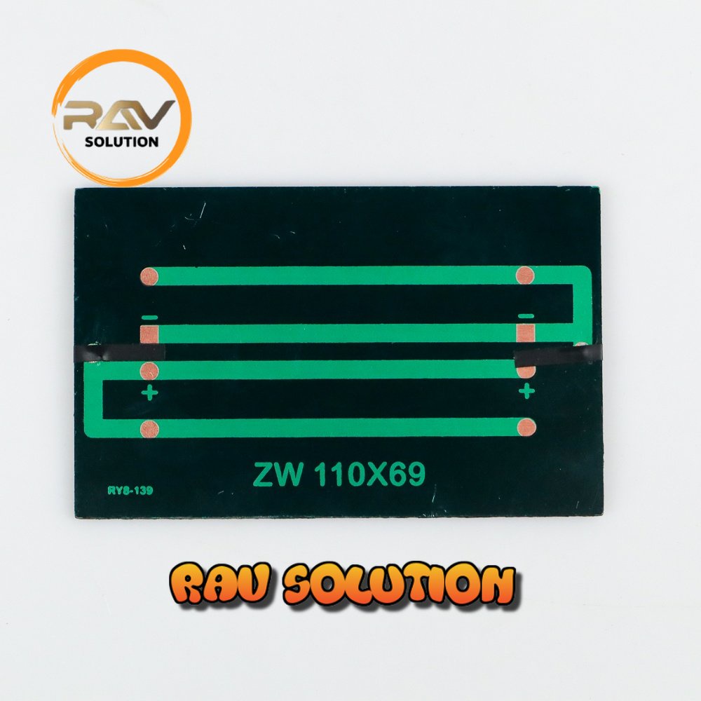 DIY Mini Solar Panel for Smartphone &amp; Powerbank - 5V 1.1W 220MA - SET A RAV SOLUTION