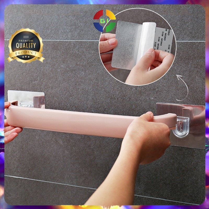 Rak Gantungan Handuk Kamar Mandi Towel Holder 43 CM White