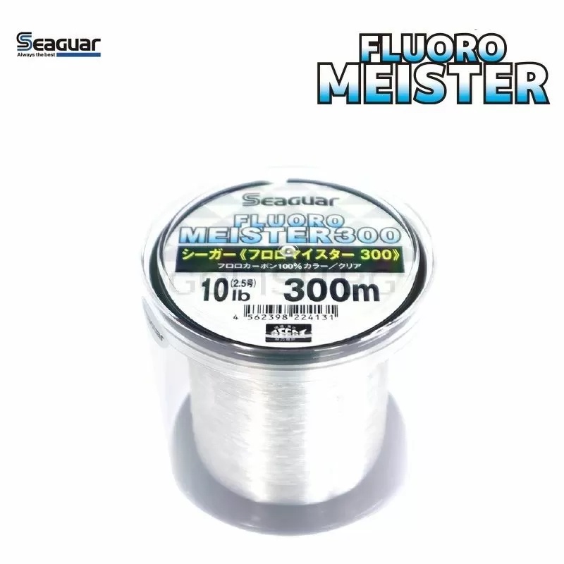 SENAR PANCING | SEAGUAR FLUORO MEISTER FLUOROCARBON CLEAR 300M