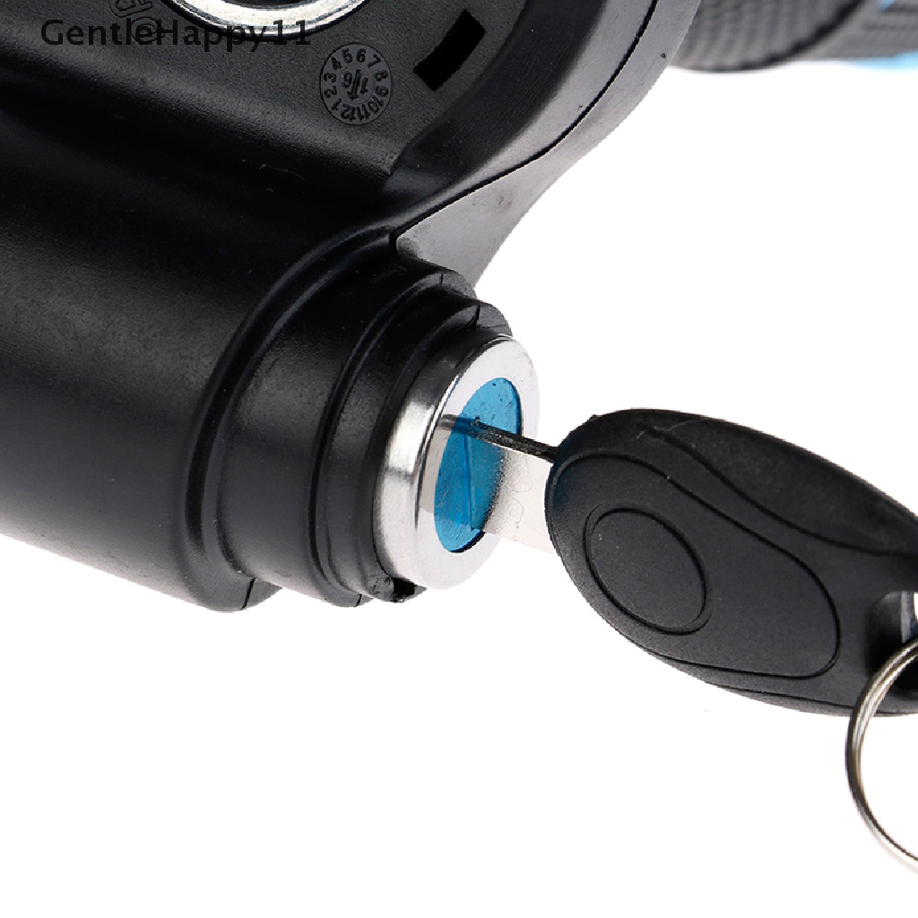 Gentlehappy Throttle Sepeda Listrik Dengan Indikator LCD display Gagang Gas Throttle Lock Key id