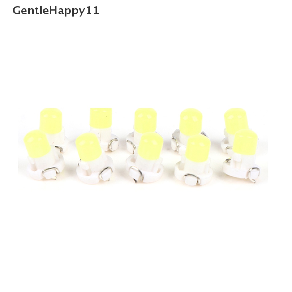 Gentlehappy 10PCS T3 T4.2 COB Lampu Panel Instrumen LED Mobil Indikator Dashboard 12V id