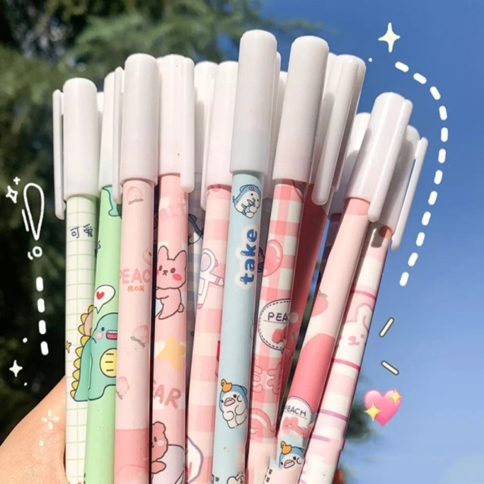 

Pulpen Bisa dihapus Bolpoin Gel multifungsi karakter lucu-SumbawaShop.