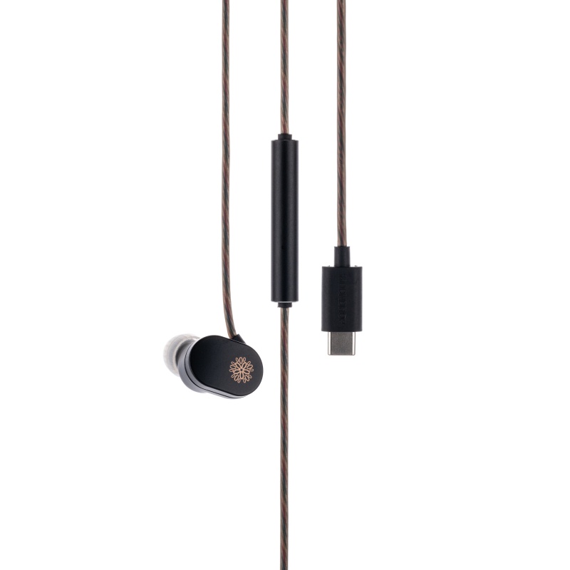 Moondrop JIU DSP Earphone 10mm Performa Tinggi Dinamic IEMs MEMS Microphone USB-C Port in-Ear Earphone