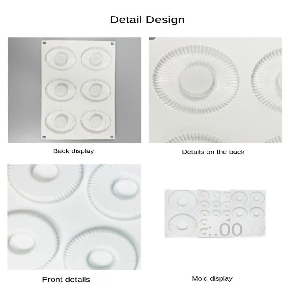 Populer 3D Donut Craft Clay Tools Resin Handmade Mousse Mold