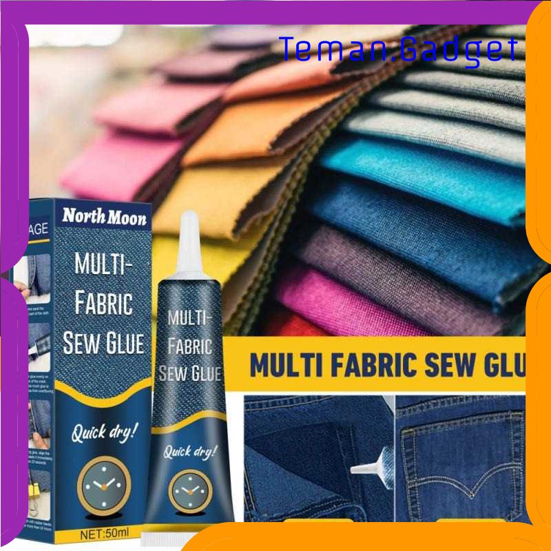 TG - ATK NorthMoon Cairan Liquid Lem Perekat Kain Kulit Sew Glue 50ml - N256