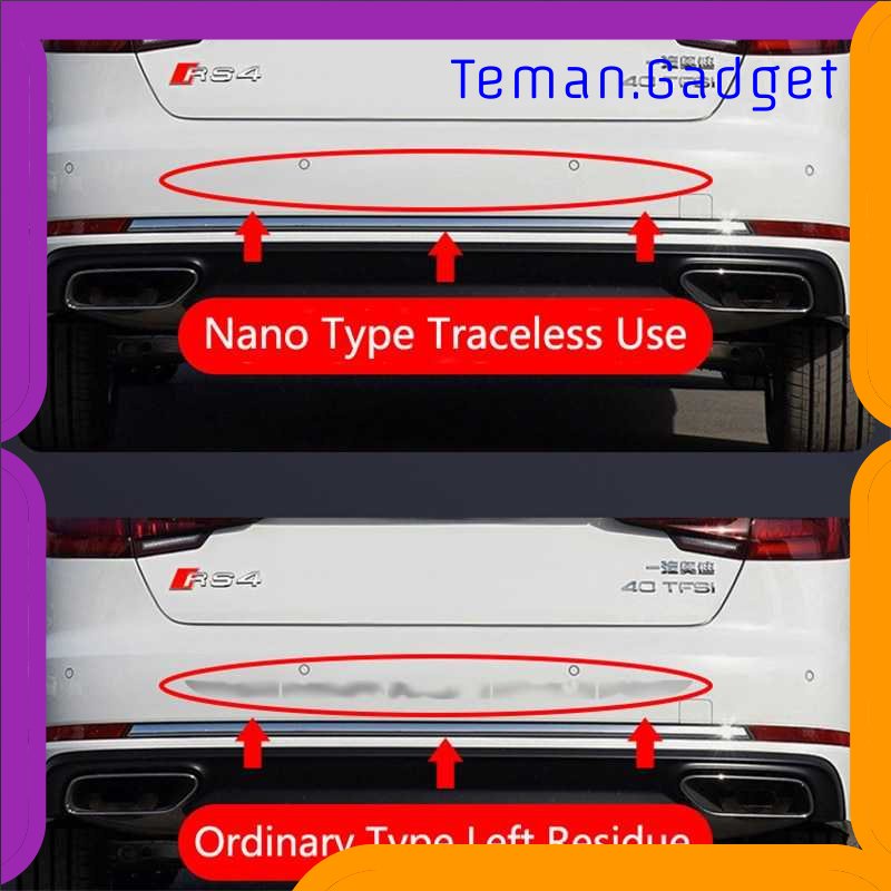 TG - OTO LARATH Nano Car Reflective Sticker Warning Strip Trunk Exterior - 1181