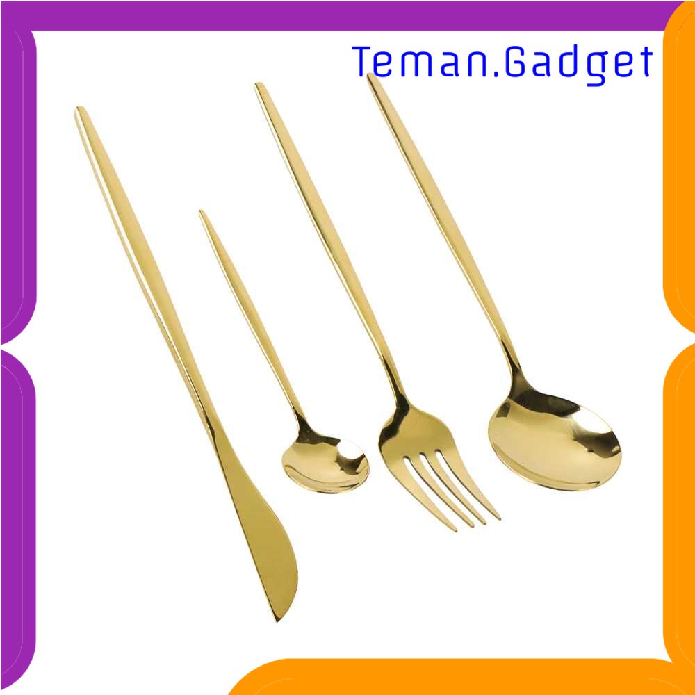 TG -  DPR YUSANHAO Set Alat Makan Perlengkapan Cutlery Stainless Steel 24 PCS - DS0053