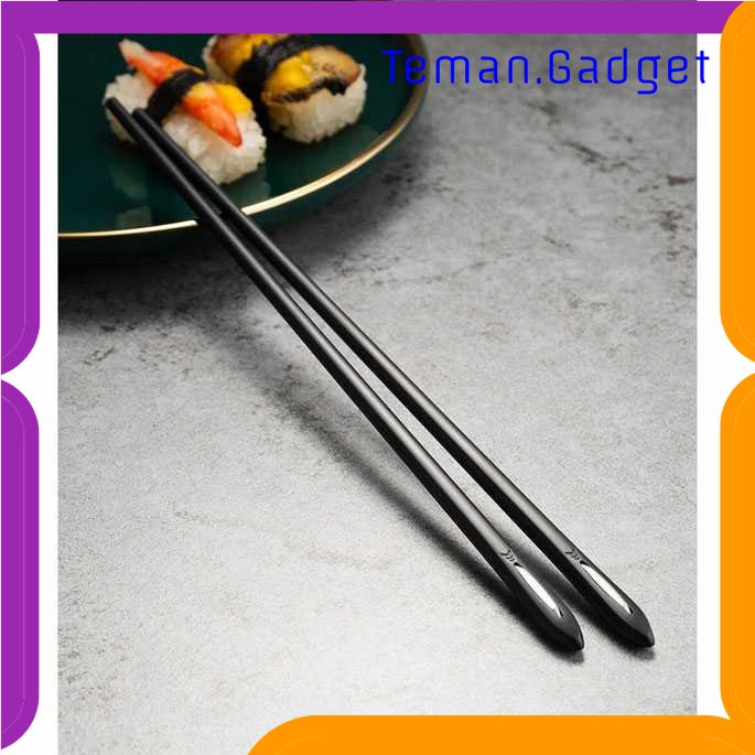 TG - DPR KANGJUNWEISHI Alat Makan Sumpit Japanese Style Chopstick 5 Pasang - 01BPP