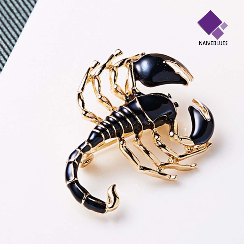 &lt; Naiveblues &gt; Perhiasan Fashion Pakaian Syal Gaun Lencana Dekorasi Enamel Bros Pin