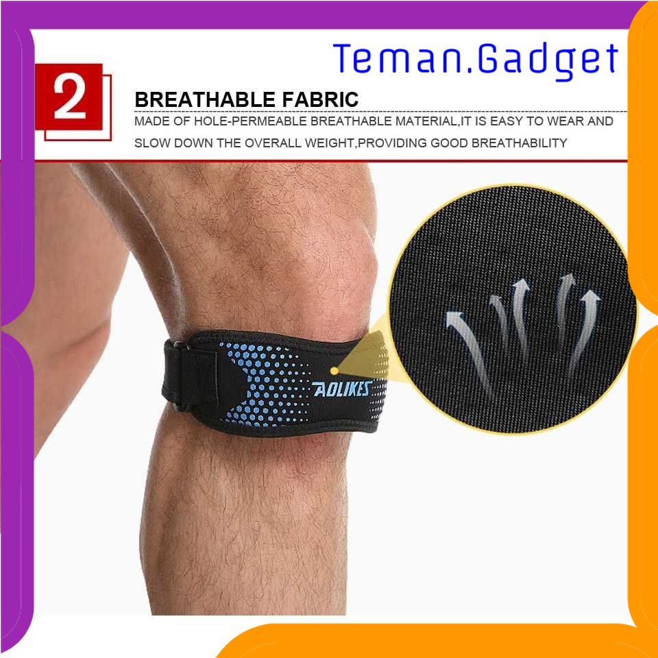 TG - OLR AOLIKES Pelindung Lutut Olahraga Knee Pad Support Brace Wrap - A-7921