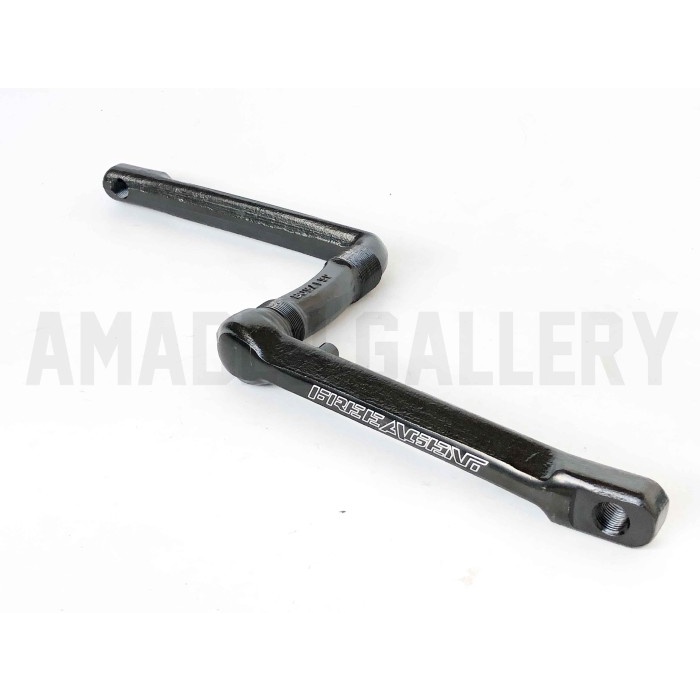 CRANK GIR LANGSUNG OS BMX FREEAGENT FREE AGENT HITAM CROMOLY JS 180