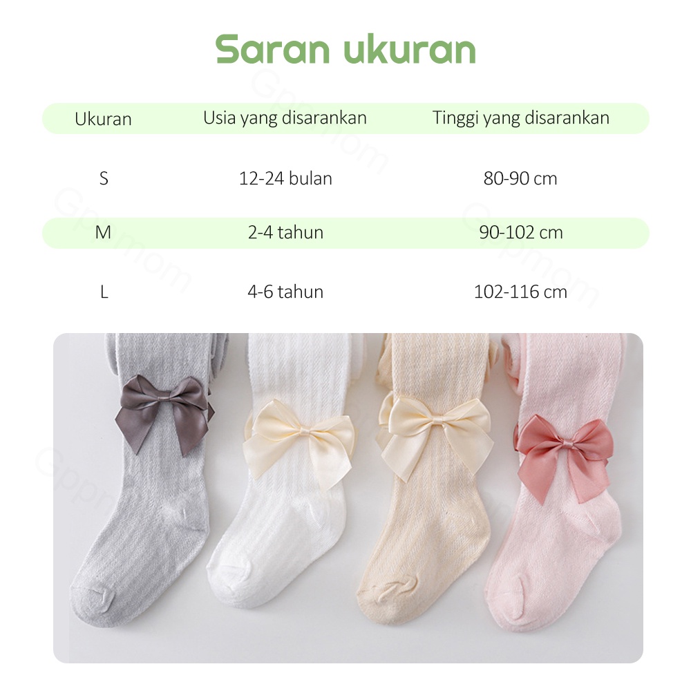 Hannei Pantyhose Anak Perempuan Leging Stocking Anak Perempuan Import